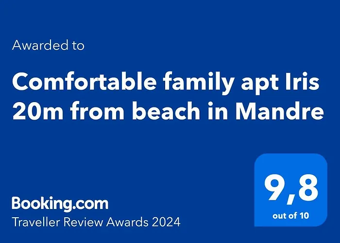 Comfortable Family Iris 20m From In Διαμέρισμα Mandre